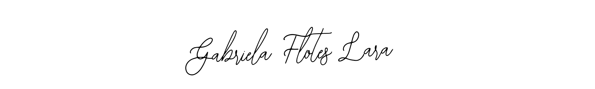 Make a beautiful signature design for name Gabriela Flotes Lara. Use this online signature maker to create a handwritten signature for free. Gabriela Flotes Lara signature style 12 images and pictures png