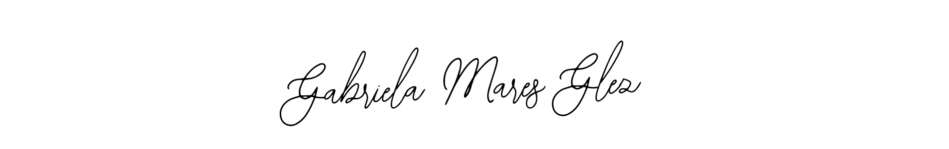 Make a beautiful signature design for name Gabriela Mares Glez. Use this online signature maker to create a handwritten signature for free. Gabriela Mares Glez signature style 12 images and pictures png
