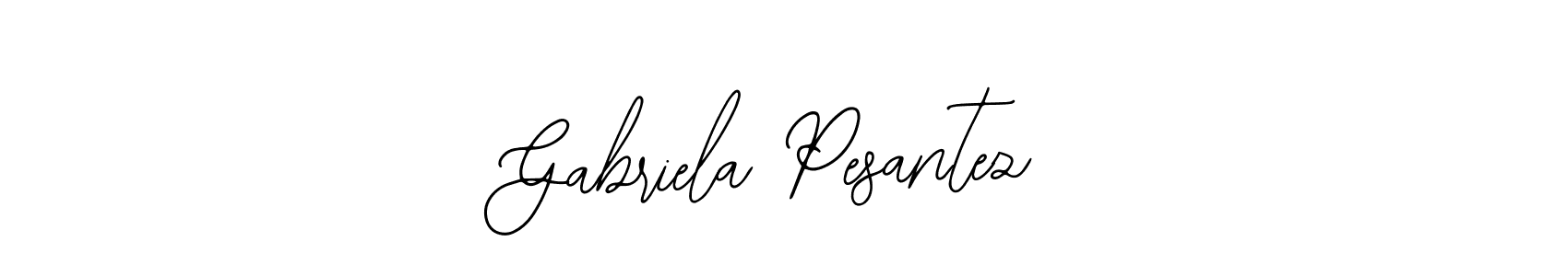 How to make Gabriela Pesantez name signature. Use Bearetta-2O07w style for creating short signs online. This is the latest handwritten sign. Gabriela Pesantez signature style 12 images and pictures png