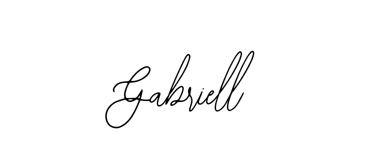 Similarly Bearetta-2O07w is the best handwritten signature design. Signature creator online .You can use it as an online autograph creator for name Gabriell. Gabriell signature style 12 images and pictures png