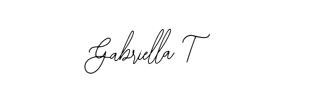 Best and Professional Signature Style for Gabriella T. Bearetta-2O07w Best Signature Style Collection. Gabriella T signature style 12 images and pictures png