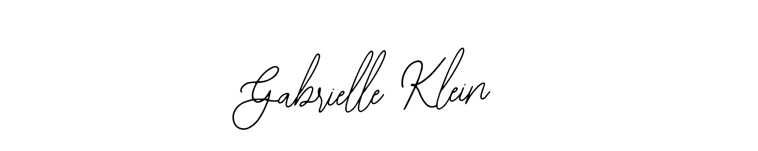 It looks lik you need a new signature style for name Gabrielle Klein. Design unique handwritten (Bearetta-2O07w) signature with our free signature maker in just a few clicks. Gabrielle Klein signature style 12 images and pictures png