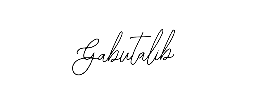 Also You can easily find your signature by using the search form. We will create Gabutalib name handwritten signature images for you free of cost using Bearetta-2O07w sign style. Gabutalib signature style 12 images and pictures png