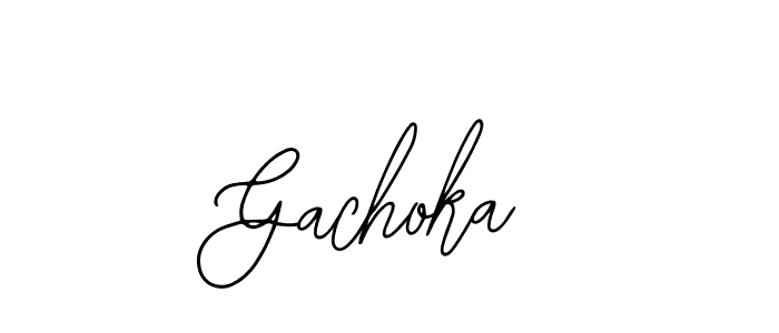 Bearetta-2O07w is a professional signature style that is perfect for those who want to add a touch of class to their signature. It is also a great choice for those who want to make their signature more unique. Get Gachoka name to fancy signature for free. Gachoka signature style 12 images and pictures png