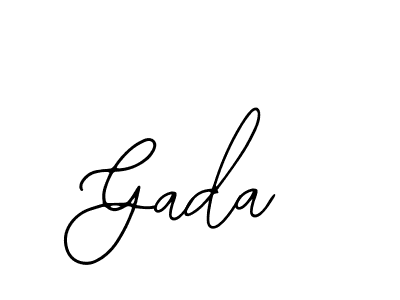 It looks lik you need a new signature style for name Gada. Design unique handwritten (Bearetta-2O07w) signature with our free signature maker in just a few clicks. Gada signature style 12 images and pictures png