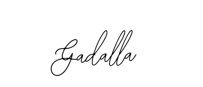 You can use this online signature creator to create a handwritten signature for the name Gadalla. This is the best online autograph maker. Gadalla signature style 12 images and pictures png