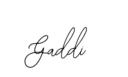 Gaddi stylish signature style. Best Handwritten Sign (Bearetta-2O07w) for my name. Handwritten Signature Collection Ideas for my name Gaddi. Gaddi signature style 12 images and pictures png