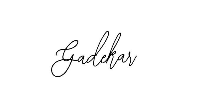 Make a beautiful signature design for name Gadekar. With this signature (Bearetta-2O07w) style, you can create a handwritten signature for free. Gadekar signature style 12 images and pictures png