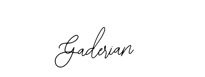 Gaderian stylish signature style. Best Handwritten Sign (Bearetta-2O07w) for my name. Handwritten Signature Collection Ideas for my name Gaderian. Gaderian signature style 12 images and pictures png