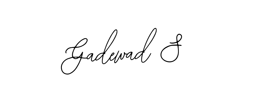 if you are searching for the best signature style for your name Gadewad S. so please give up your signature search. here we have designed multiple signature styles  using Bearetta-2O07w. Gadewad S signature style 12 images and pictures png