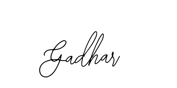 Create a beautiful signature design for name Gadhar. With this signature (Bearetta-2O07w) fonts, you can make a handwritten signature for free. Gadhar signature style 12 images and pictures png