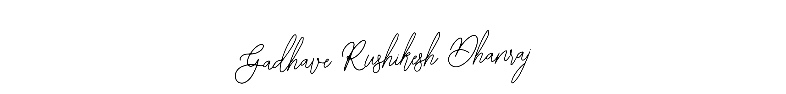 Make a beautiful signature design for name Gadhave Rushikesh Dhanraj. Use this online signature maker to create a handwritten signature for free. Gadhave Rushikesh Dhanraj signature style 12 images and pictures png