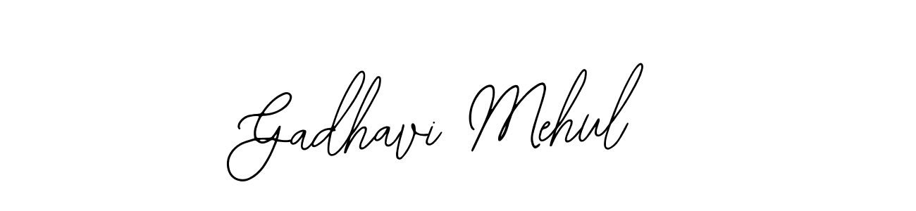 How to make Gadhavi Mehul signature? Bearetta-2O07w is a professional autograph style. Create handwritten signature for Gadhavi Mehul name. Gadhavi Mehul signature style 12 images and pictures png