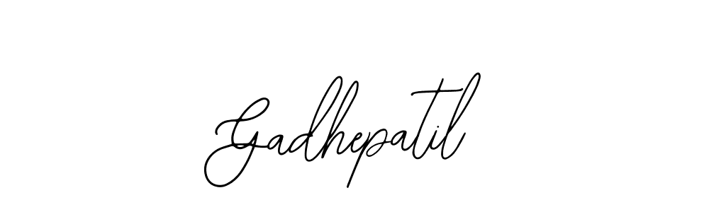 Make a short Gadhepatil signature style. Manage your documents anywhere anytime using Bearetta-2O07w. Create and add eSignatures, submit forms, share and send files easily. Gadhepatil signature style 12 images and pictures png