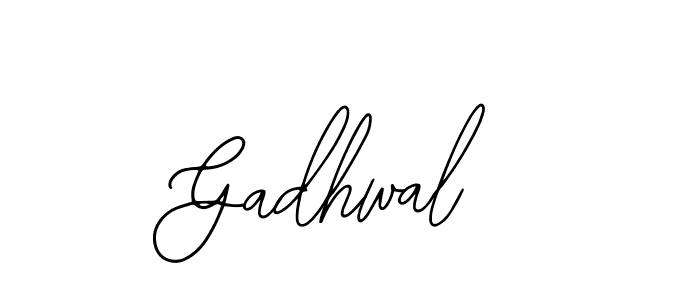 Gadhwal stylish signature style. Best Handwritten Sign (Bearetta-2O07w) for my name. Handwritten Signature Collection Ideas for my name Gadhwal. Gadhwal signature style 12 images and pictures png