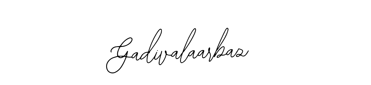 Use a signature maker to create a handwritten signature online. With this signature software, you can design (Bearetta-2O07w) your own signature for name Gadivalaarbaz. Gadivalaarbaz signature style 12 images and pictures png