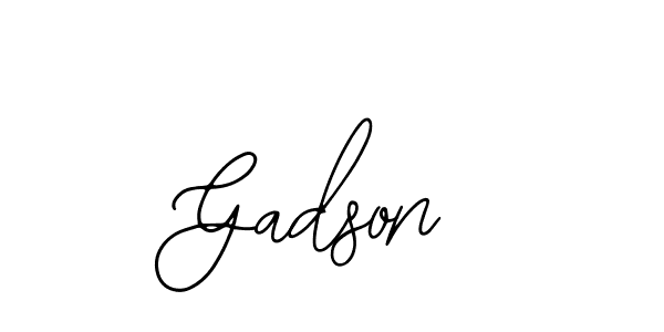 Bearetta-2O07w is a professional signature style that is perfect for those who want to add a touch of class to their signature. It is also a great choice for those who want to make their signature more unique. Get Gadson name to fancy signature for free. Gadson signature style 12 images and pictures png