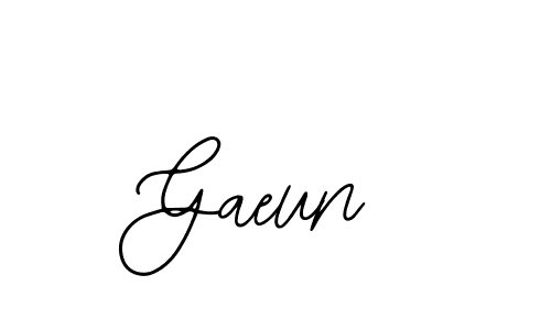 Also we have Gaeun name is the best signature style. Create professional handwritten signature collection using Bearetta-2O07w autograph style. Gaeun signature style 12 images and pictures png