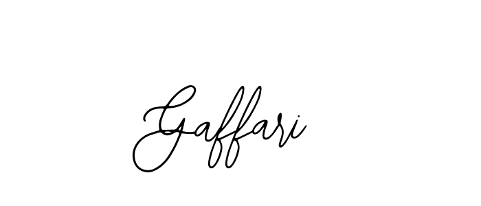 You should practise on your own different ways (Bearetta-2O07w) to write your name (Gaffari) in signature. don't let someone else do it for you. Gaffari signature style 12 images and pictures png