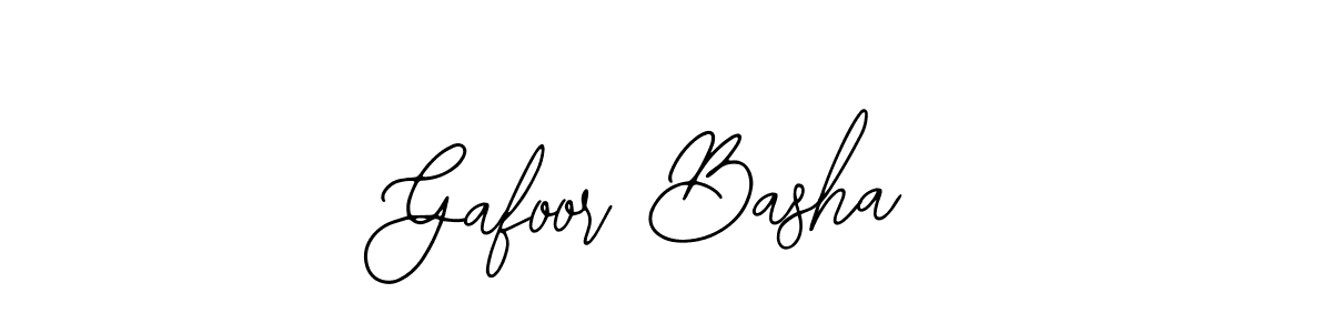 Create a beautiful signature design for name Gafoor Basha. With this signature (Bearetta-2O07w) fonts, you can make a handwritten signature for free. Gafoor Basha signature style 12 images and pictures png