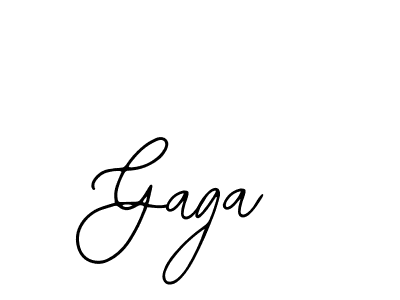 How to make Gaga name signature. Use Bearetta-2O07w style for creating short signs online. This is the latest handwritten sign. Gaga signature style 12 images and pictures png