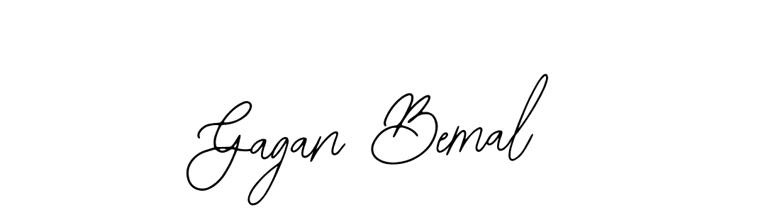 Similarly Bearetta-2O07w is the best handwritten signature design. Signature creator online .You can use it as an online autograph creator for name Gagan Bemal. Gagan Bemal signature style 12 images and pictures png