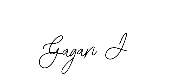 You should practise on your own different ways (Bearetta-2O07w) to write your name (Gagan J) in signature. don't let someone else do it for you. Gagan J signature style 12 images and pictures png