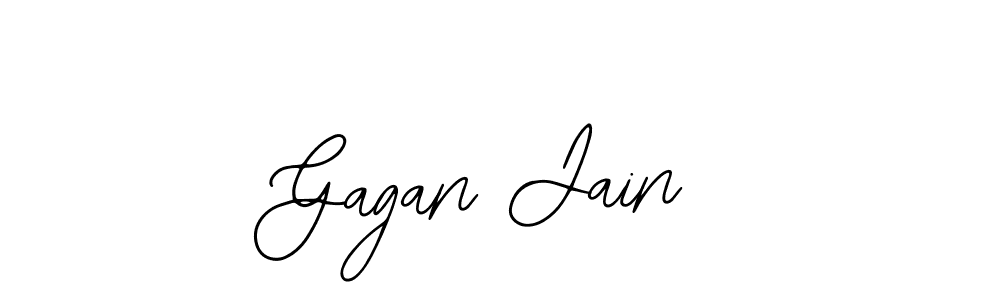 How to make Gagan Jain signature? Bearetta-2O07w is a professional autograph style. Create handwritten signature for Gagan Jain name. Gagan Jain signature style 12 images and pictures png