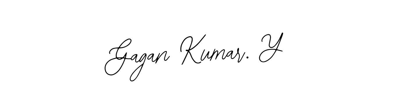 How to Draw Gagan Kumar. Y signature style? Bearetta-2O07w is a latest design signature styles for name Gagan Kumar. Y. Gagan Kumar. Y signature style 12 images and pictures png