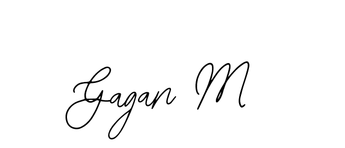 Make a beautiful signature design for name Gagan M. Use this online signature maker to create a handwritten signature for free. Gagan M signature style 12 images and pictures png