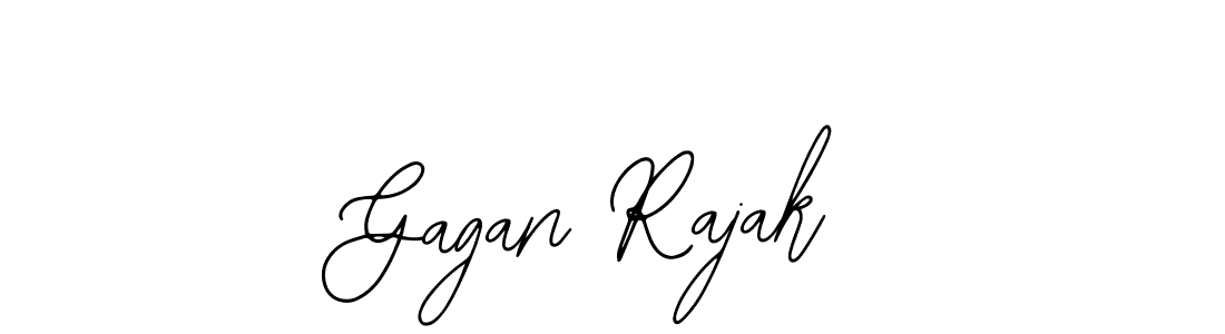 How to make Gagan Rajak name signature. Use Bearetta-2O07w style for creating short signs online. This is the latest handwritten sign. Gagan Rajak signature style 12 images and pictures png