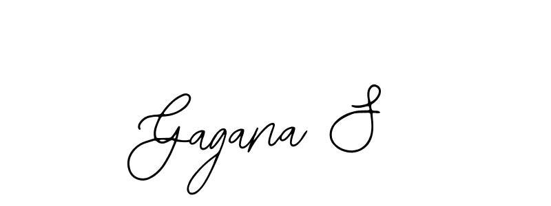Make a beautiful signature design for name Gagana S. Use this online signature maker to create a handwritten signature for free. Gagana S signature style 12 images and pictures png