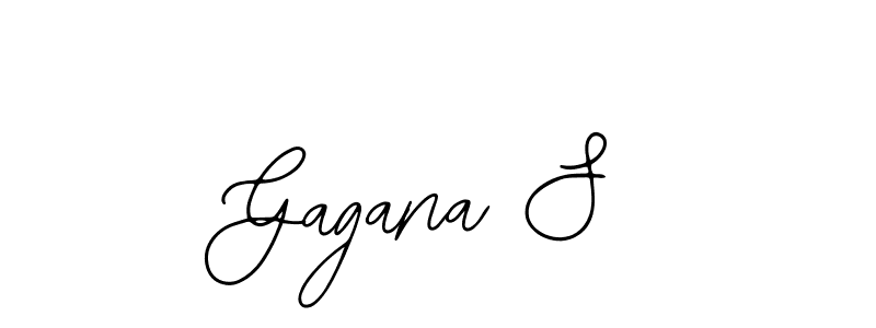 Make a beautiful signature design for name Gagana S. Use this online signature maker to create a handwritten signature for free. Gagana S signature style 12 images and pictures png