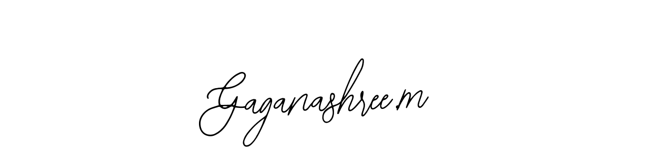 How to make Gaganashree.m signature? Bearetta-2O07w is a professional autograph style. Create handwritten signature for Gaganashree.m name. Gaganashree.m signature style 12 images and pictures png