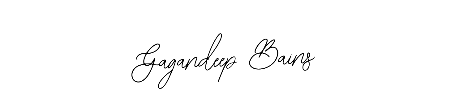 Make a beautiful signature design for name Gagandeep Bains. With this signature (Bearetta-2O07w) style, you can create a handwritten signature for free. Gagandeep Bains signature style 12 images and pictures png