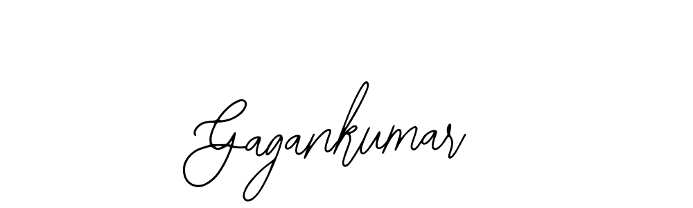 Use a signature maker to create a handwritten signature online. With this signature software, you can design (Bearetta-2O07w) your own signature for name Gagankumar. Gagankumar signature style 12 images and pictures png