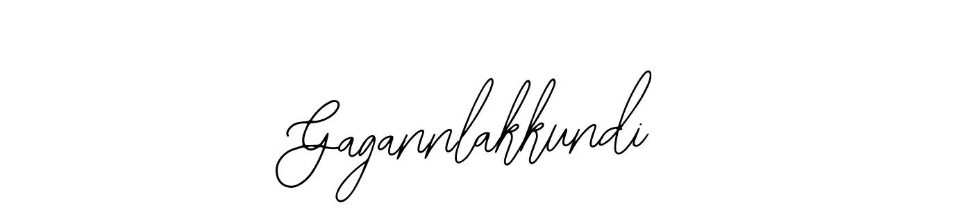 How to make Gagannlakkundi signature? Bearetta-2O07w is a professional autograph style. Create handwritten signature for Gagannlakkundi name. Gagannlakkundi signature style 12 images and pictures png