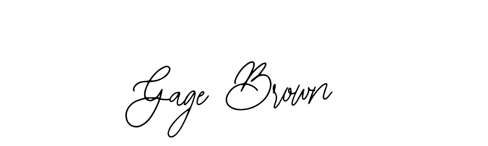You should practise on your own different ways (Bearetta-2O07w) to write your name (Gage Brown) in signature. don't let someone else do it for you. Gage Brown signature style 12 images and pictures png