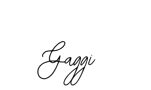 You should practise on your own different ways (Bearetta-2O07w) to write your name (Gaggi) in signature. don't let someone else do it for you. Gaggi signature style 12 images and pictures png