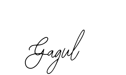 Gagul stylish signature style. Best Handwritten Sign (Bearetta-2O07w) for my name. Handwritten Signature Collection Ideas for my name Gagul. Gagul signature style 12 images and pictures png