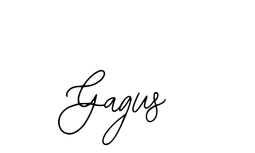 Design your own signature with our free online signature maker. With this signature software, you can create a handwritten (Bearetta-2O07w) signature for name Gagus. Gagus signature style 12 images and pictures png