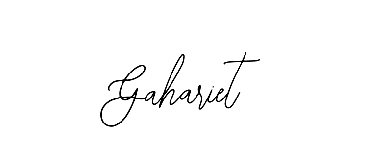 Similarly Bearetta-2O07w is the best handwritten signature design. Signature creator online .You can use it as an online autograph creator for name Gahariet. Gahariet signature style 12 images and pictures png