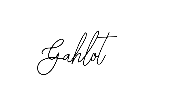 Gahlot stylish signature style. Best Handwritten Sign (Bearetta-2O07w) for my name. Handwritten Signature Collection Ideas for my name Gahlot. Gahlot signature style 12 images and pictures png