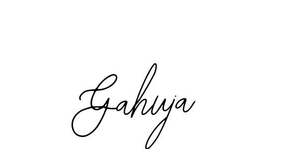 It looks lik you need a new signature style for name Gahuja. Design unique handwritten (Bearetta-2O07w) signature with our free signature maker in just a few clicks. Gahuja signature style 12 images and pictures png