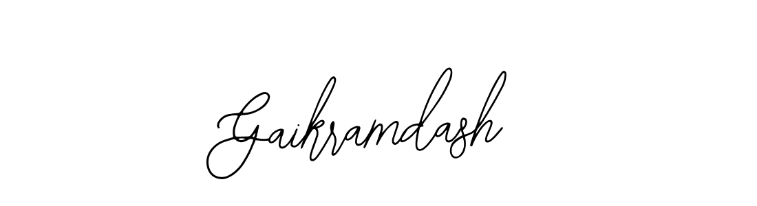 How to Draw Gaikramdash signature style? Bearetta-2O07w is a latest design signature styles for name Gaikramdash. Gaikramdash signature style 12 images and pictures png