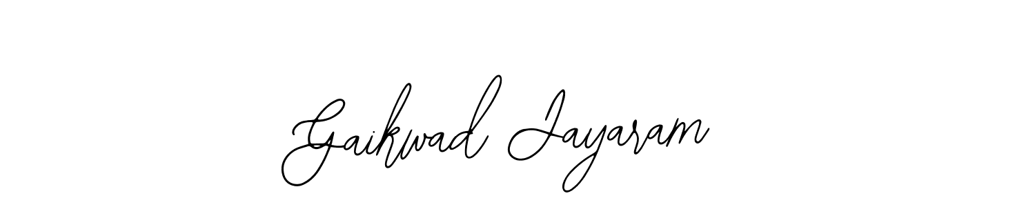 Gaikwad Jayaram stylish signature style. Best Handwritten Sign (Bearetta-2O07w) for my name. Handwritten Signature Collection Ideas for my name Gaikwad Jayaram. Gaikwad Jayaram signature style 12 images and pictures png