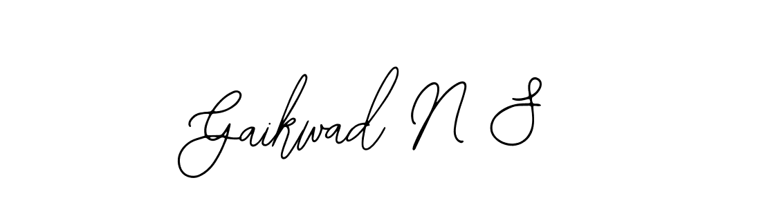 Once you've used our free online signature maker to create your best signature Bearetta-2O07w style, it's time to enjoy all of the benefits that Gaikwad N S name signing documents. Gaikwad N S signature style 12 images and pictures png