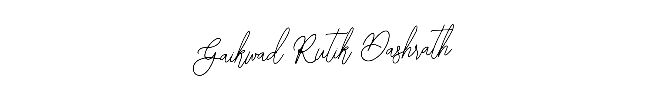 Make a beautiful signature design for name Gaikwad Rutik Dashrath. Use this online signature maker to create a handwritten signature for free. Gaikwad Rutik Dashrath signature style 12 images and pictures png