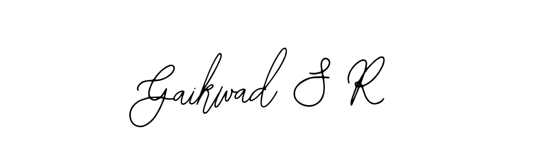 Gaikwad S R stylish signature style. Best Handwritten Sign (Bearetta-2O07w) for my name. Handwritten Signature Collection Ideas for my name Gaikwad S R. Gaikwad S R signature style 12 images and pictures png