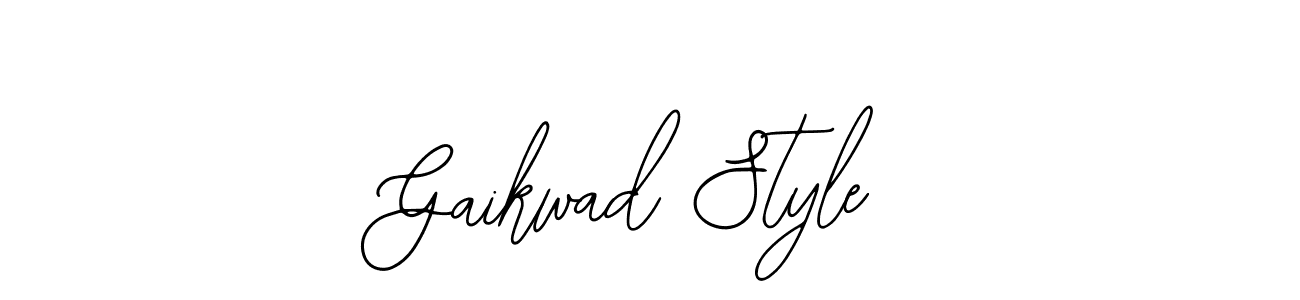 It looks lik you need a new signature style for name Gaikwad Style. Design unique handwritten (Bearetta-2O07w) signature with our free signature maker in just a few clicks. Gaikwad Style signature style 12 images and pictures png